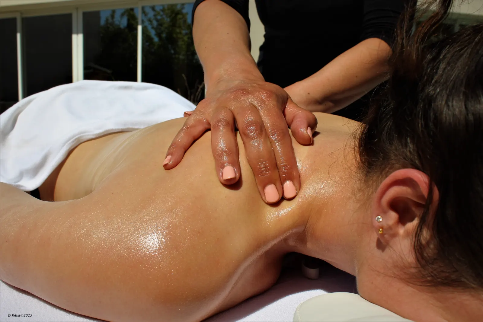 Massage bien-être Instant d’Elle réalisé dans un cadre apaisant